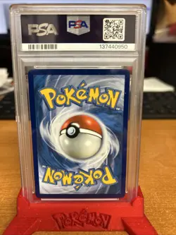2019 POKEMON SM BLACK STAR PROMO #SM191 FULL ART/MEWTWO & MEW GX PSA 8 - Image 2