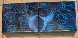 LOT 2 Phantasmal Flames Pokemon Center ETB Elite Trainer Box NEW Factory Sealed - Image 1