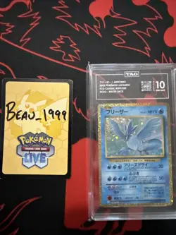 Pokemon TCG Articuno 2023 Japanese TCG Classic 009/032 Holo Water Deck Tag 10 - Image 1