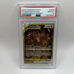 2023 Pokemon Giratina VSTAR GG69GG70 Crown Zenith PSA 10 GEM MINT G2U - Image 1