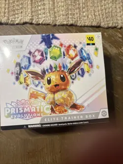 Pokemon Prismatic Evolutions Elite Trainer Box ETB Scarlet And Violet **SEALED** - Image 1