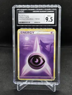 Pokemon HeartGold & SoulSilver Psychic Energy (Espeon) 119/123 CGC Mint+ 9.5 - Image 1