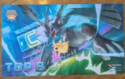 Pokemon TCG Regional Championship Pikachu & Zekrom Tag Team Playmat TOP 8 - Image 1