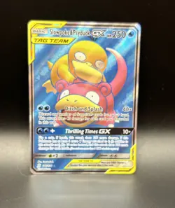 POKEMON Slowpoke And Psyduck Gx Full Art 217/236 NM-Mint - Image 2