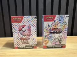 Pokemon TCG-S&V 151/Prismatic Evolution Booster Bundles (Lot of 2) Free Ship 🔥 - Image 1