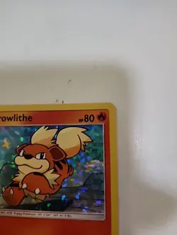 Pokemon TCG - 2018 Growlithe 1/12 - McDonalds Promo Holo Rare - LP - Image 4