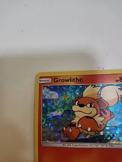 Pokemon TCG - 2018 Growlithe 1/12 - McDonalds Promo Holo Rare - LP - Image 5