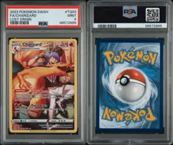 Charizard Full Art #TG03 Trainer Gallery PSA 9 MINT Pokemon Lost Origin 2022 EN - Image 2