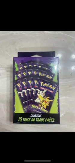 Pokemon TCG 2023 Trick or Trade Booster Bundle 15 Pack - Image 1