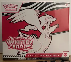 Pokemon TCG Scarlet and Violet White Flare ETB & Prismatic Booster Bundle - Image 2