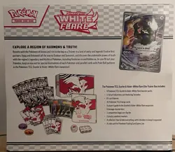Pokemon TCG Scarlet and Violet White Flare ETB & Prismatic Booster Bundle - Image 3