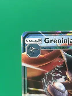 Pokemon Greninja GX TCG SM197 Sun & Moon Rare Holo Black Star Promo NM - Image 2