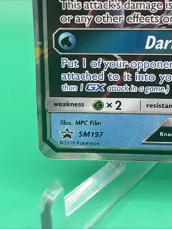 Pokemon Greninja GX TCG SM197 Sun & Moon Rare Holo Black Star Promo NM - Image 5