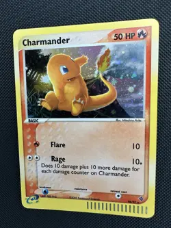 Pokemon Charmander EX Dragon Secret Rare Holo 98/97 LP - Image 2