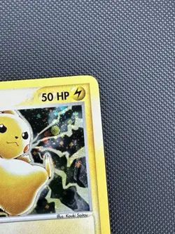 Pokemon Pikachu 2003 Black Star Promo #12 Holo LP - Image 4