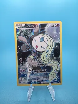 Pokemon TCG Meloetta Black Star Promo XY120 Full Art Ultra Rare Holo LP - Image 1