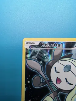 Pokemon TCG Meloetta Black Star Promo XY120 Full Art Ultra Rare Holo LP - Image 4