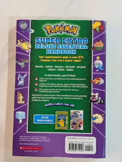 Book Lot of 6 Pokemon Handbooks, Adventure Guide, Guide Book Great Condition - Image 3