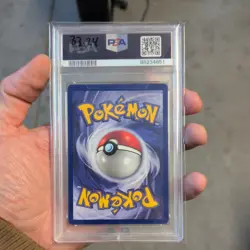 2000 POKEMON PROMO BLACK STAR POKEMON LEAGUE #8 MEW PSA 9 - Image 2