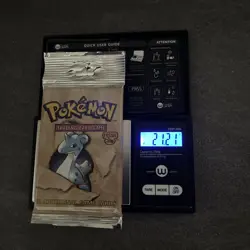 HeavyU! 21.21g Sealed Unlimited Pokemon Fossil (Lapras) Booster Pack - Image 1