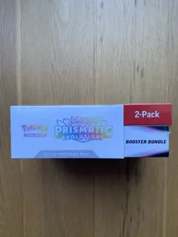 Pokemon TCG Prismatic Evolutions Costco 2 Pack ETB & Booster Bundle Sealed New - Image 3