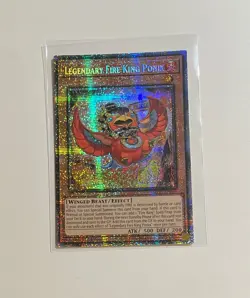 Yu-Gi-Oh! Legendary Fire King Ponix #MP25-EN048 Starlight Rare 1st Ed (NM) - Image 1