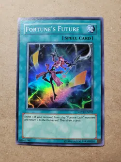 Yu-Gi-Oh! Fortune's Future SOVR-EN051 Super Rare LP Holo Foil - Image 1
