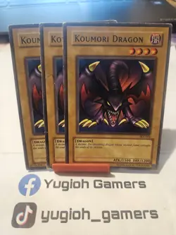 Yu-Gi-Oh Koumori Dragon X3 SKE Common Heavy Played - Image 1