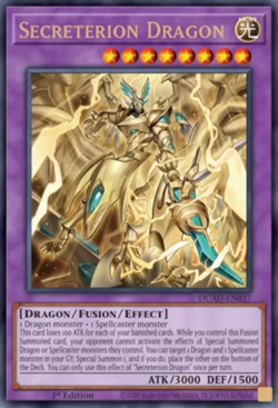 Yugioh Secreterion Dragon DUAD-EN037 1st Edition Ultra Rare NM Presale - Image 1