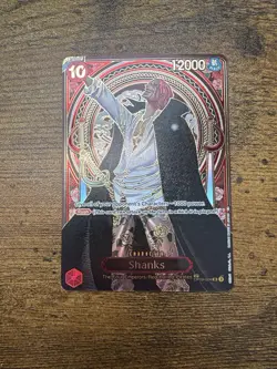 One Piece Gold Shanks OP09-004 SR Carrying On His Will Op13 English - Image 1