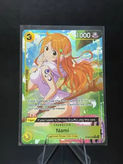 One Piece Starter Deck 29 Egghead NAMI Alt Art ST29-008 C ENG NM Pack Fresh - Image 1