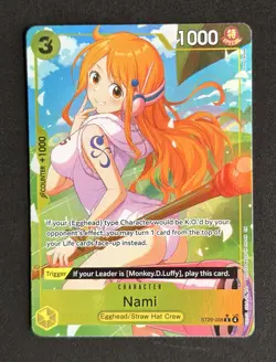 Nami (Alt Art) ST29-008 Egghead Starter Deck Parallel One Piece Tcg English NM! - Image 1