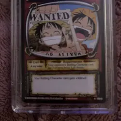 One Piece The Quest Begins Cgc9 Warned Bounty Head - Image 3