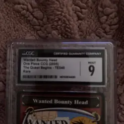 One Piece The Quest Begins Cgc9 Warned Bounty Head - Image 4
