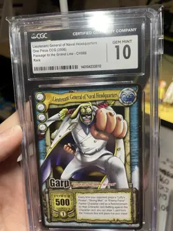 Vintage One Piece TCG GARP! 2006 CCG, Mint CGC 10 Passage To The Grand Line TCG - Image 3