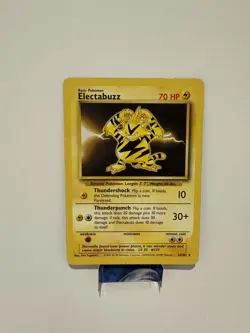 Electabuzz 20/102 Base Set Pokemon Card WOTC LP - Image 1