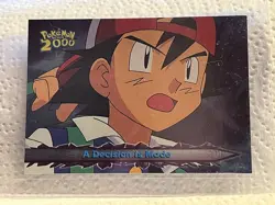 Pokemon 2000 Movie Animation Edition - Holo Foil card 47 - A Decision is made - Image 1