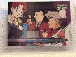 Pokemon 2000 Movie Animation Edition- Holo Foil card 37 Natural Disasters - Image 1