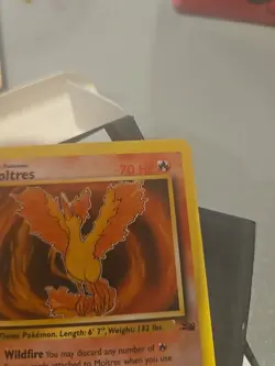 Pokemon TCG Moltres Fossil 27/62 Non-Holo 1st Edition Rare Card Lp+ - Image 4