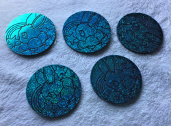 5 EMPTY Prismatic Umbreon Mini Tins - NO Packs - Coin/Card Included - Image 2