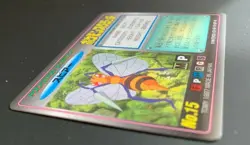 Beedrill scratch card TOMY No 15 pocket monster F/S Japanese Rare Nintendo abc - Image 2