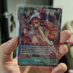 Nami Premium Card Collection Best Selection Vol. 1 OP02-036 One Piece English - Image 2