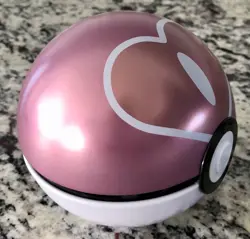 Pokemon Love Ball Tin Pink & White, w/ 50 Mixed Trading Cards - Image 4