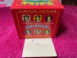 Pokemon 23k Gold Plated Togepi Trading Card 1999 Burger King Pokeball SEALED - Image 3