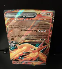 Pokemon Destined Rivals Team Rocket's Moltres EX Card #031/182🔥N/M Or Better🔥 - Image 2