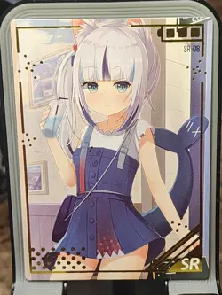 Gawr Gura Dreamland Spirits Goddess Story Card Anime SR SR-08 - Image 1