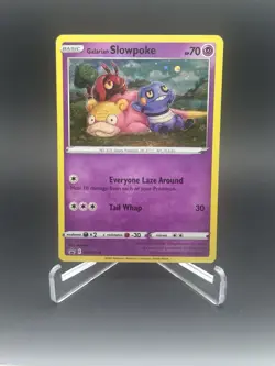 Pokemon TCG Galarian Slowpoke SWSH126 SWSH: Sword & Shield Promo Cards Holo 2 - Image 1