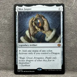 MTG Mox Jasper Tarkir: Dragonstorm TDM #246 Non-Foil LP Magic Card - Image 1