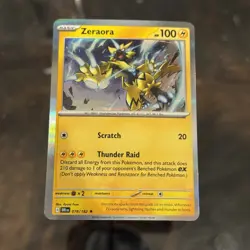 Zeraora 078/182 Pokemon Card Pokemon TCG Holo - Image 1