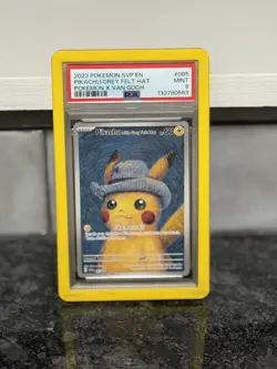 Pikachu with Grey Felt Hat 085 Sv: Scarlet & Violet Promo Cards PSA 9 - Image 2